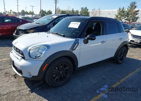 2015 Mini Countryman Cooper S z USA, uszkodzony, nr VIN WMWZC3C55FWT06802